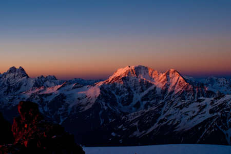 Donguz-Orun end Uschbaの写真素材