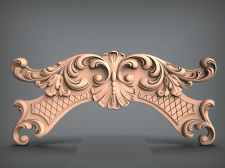 Ancient architectural images of the decor, artistic direction.の写真素材