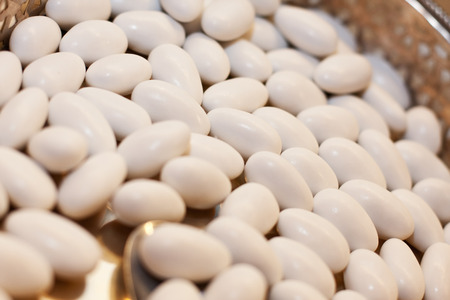 sweet confectionery on a Plateの写真素材