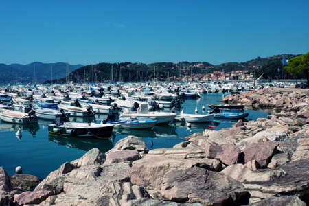 Lerici, famous holiday place in italyの写真素材