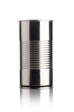 Tin Can isolated on a white background