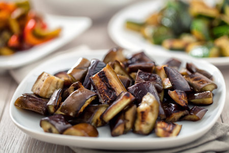 Roasted Eggplantの写真素材