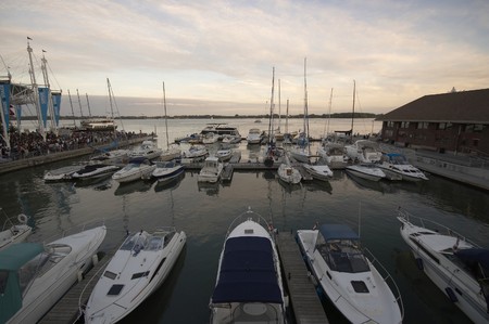 Parking place for ships, yacht and boats in Toronto