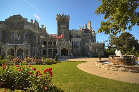 Casa Loma in Torontoの写真素材