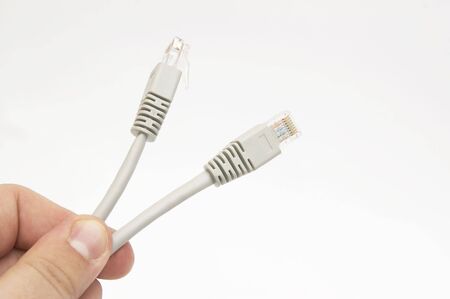 Network cableの写真素材