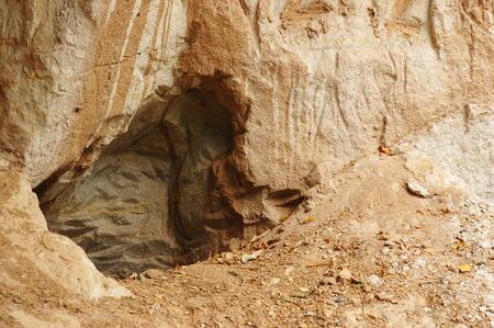 Cave in mountain