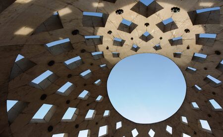 Roof of a modern building