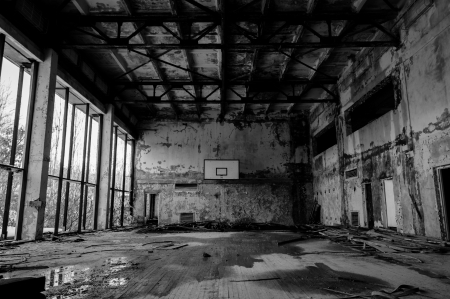 Abandoned room in chernobyl 2012のeditorial素材