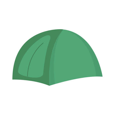 Vector illustration of tourist tentのイラスト素材