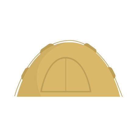 Vector illustration of tourist tentのイラスト素材