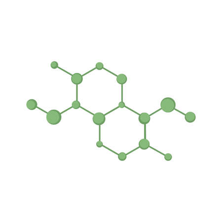 vector illustration of chemical compoundsのイラスト素材