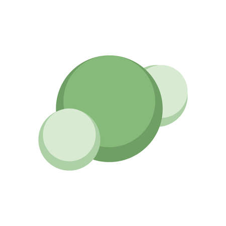 vector illustration of chemical compoundsのイラスト素材