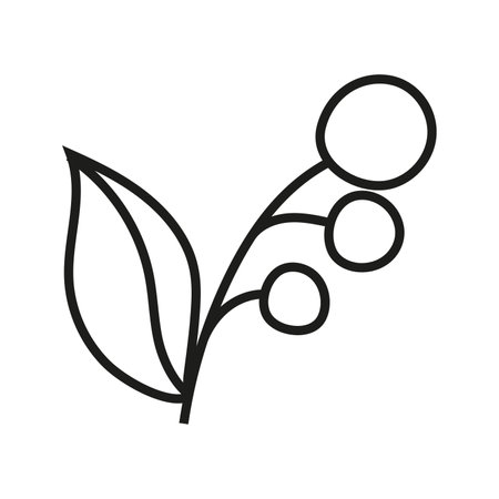 Vector illustration of berry in doodle styleのイラスト素材