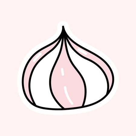 Marshmallow.Vector illustration in doodle styleのイラスト素材