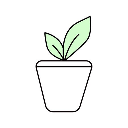 Ecology vector icon. Isolated on white backgroundのイラスト素材