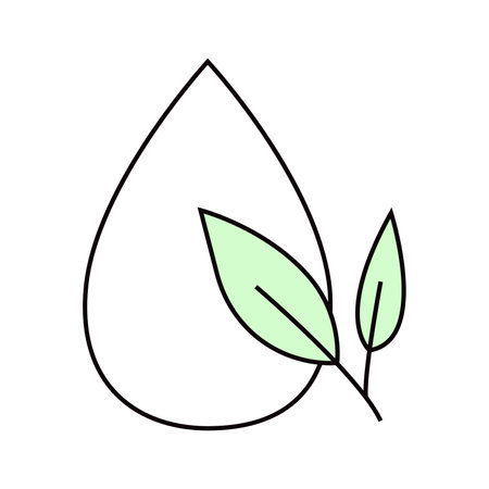 Ecology vector icon. Isolated on white backgroundのイラスト素材