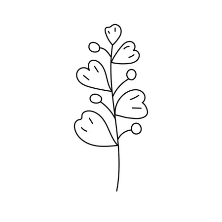 Spring flowers. Vector illustration. Isolated on white backgroundのイラスト素材