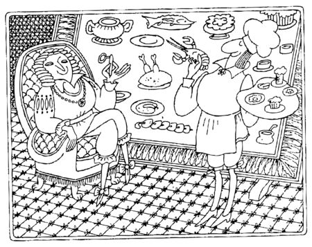 mealのイラスト素材