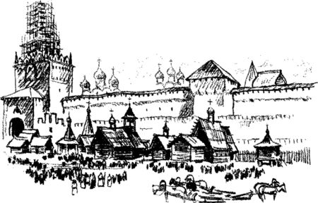 art sketchのイラスト素材