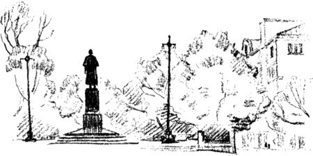 art sketchのイラスト素材