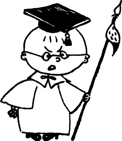 warlike teacherのイラスト素材