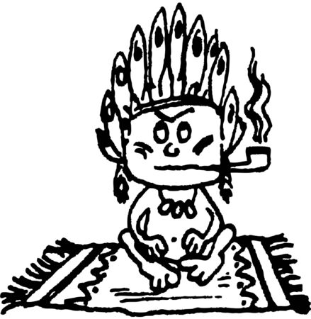 indianのイラスト素材