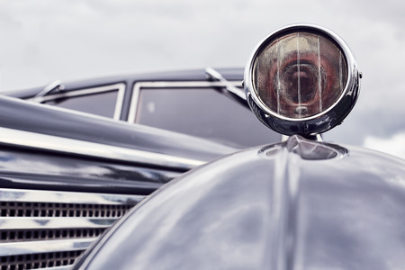 Fender lamp of a Maybachのeditorial素材