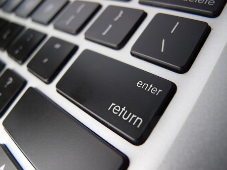 Keys on a Keyboardの写真素材