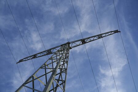 Utility Pole in Neustadt an der Weinstrasseの写真素材