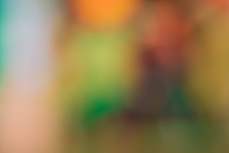 Colorful blurred bokeh and backgroundの写真素材