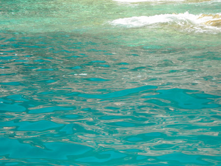 The colors of the Ionian Seaの写真素材