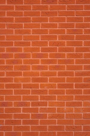 Red Brick wall for background or texture. Old red brick wall texture background                               の写真素材