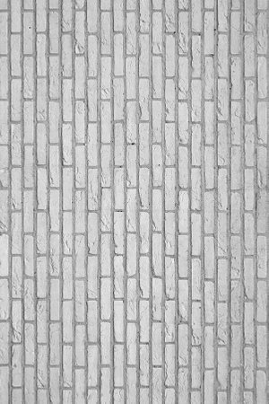 white brick wall. White brick wall texture used to make background suitable for interior and exterior homeの写真素材