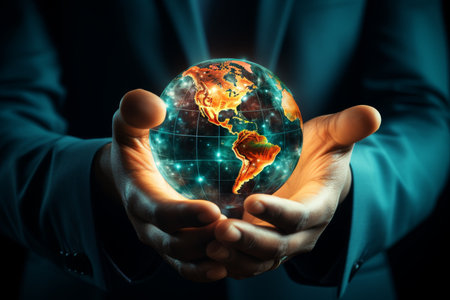 Global computing network enabled by earth blockchain technology for worldwide connectivityの素材