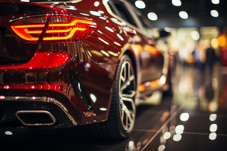 close-up vehicle sales at busy dealership title. close-up vehicle sales at busy dealershipの素材