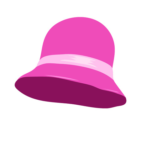 stylized image of a hat isolatedのイラスト素材