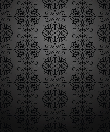 Dark , glamorous , seamless texture illuminated  のイラスト素材