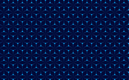 Abstract geometric background of the dark blue color of diamond .のイラスト素材