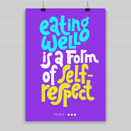 Fitness motivational quotesのイラスト素材