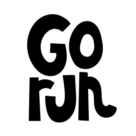 Fitness motivational quotesのイラスト素材