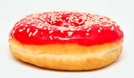 Donut isolated on a white backgroundの写真素材