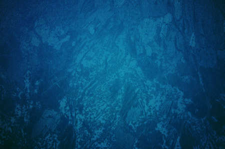 Beautiful dark blue abstract wall background. Texture banner with space for textの写真素材