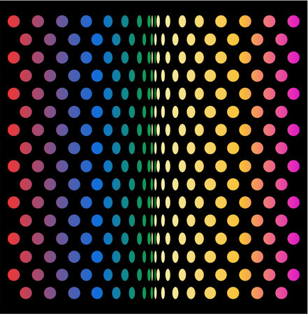 Dot halftone vector retro design backgoundのイラスト素材