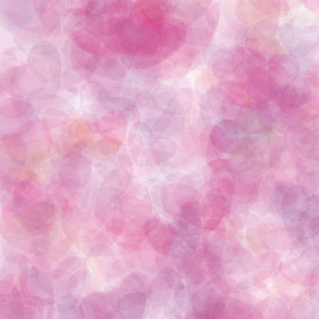 Retro pink vector pastel hearts backgroundのイラスト素材