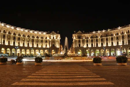 The Fountain of the Naiads, Romeのeditorial素材