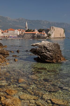 Montenegro, Budvaの写真素材