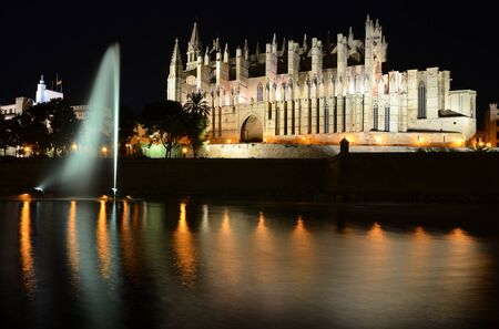 Mallorca cathedral, Palma, Spainの写真素材