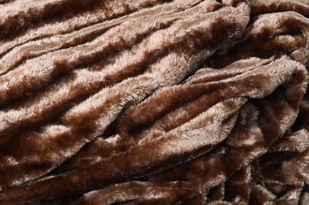 Brown fur as a background close up