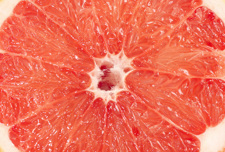 The fresh grapefruit as a background closeupの写真素材