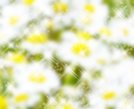 The abstract blur spring as a backgroundの写真素材